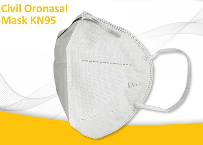 Engångsmask_KN95_ivil_Oronasal_Mask
