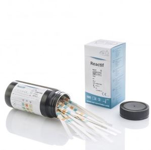 Reactif 3 urine analysis strips 100 tests